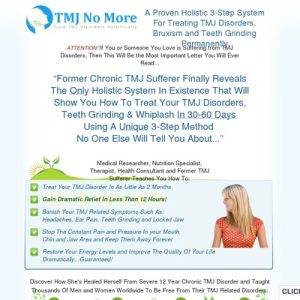 TMJ No Extra ™: $Forty five/Sale ~ Top TMJ, Bruxism & Enamel Grinding Provide!