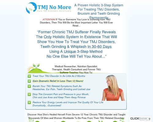 TMJ No Extra ™: $Forty five/Sale ~ Top TMJ, Bruxism & Enamel Grinding Provide!