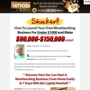 WoodProfits – $80 Per Sale – Original Reproduction Doubles Conversions!