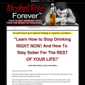 Alcohol Free Forever (TM) – Revamped for 2019 + $75 BONUS!