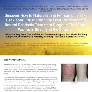 The Psoriasis Program – Eternal Psoriasis Solution By Dr Eric Bakker