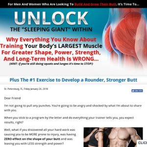 Free up Your Glutes – Conversion Monster!